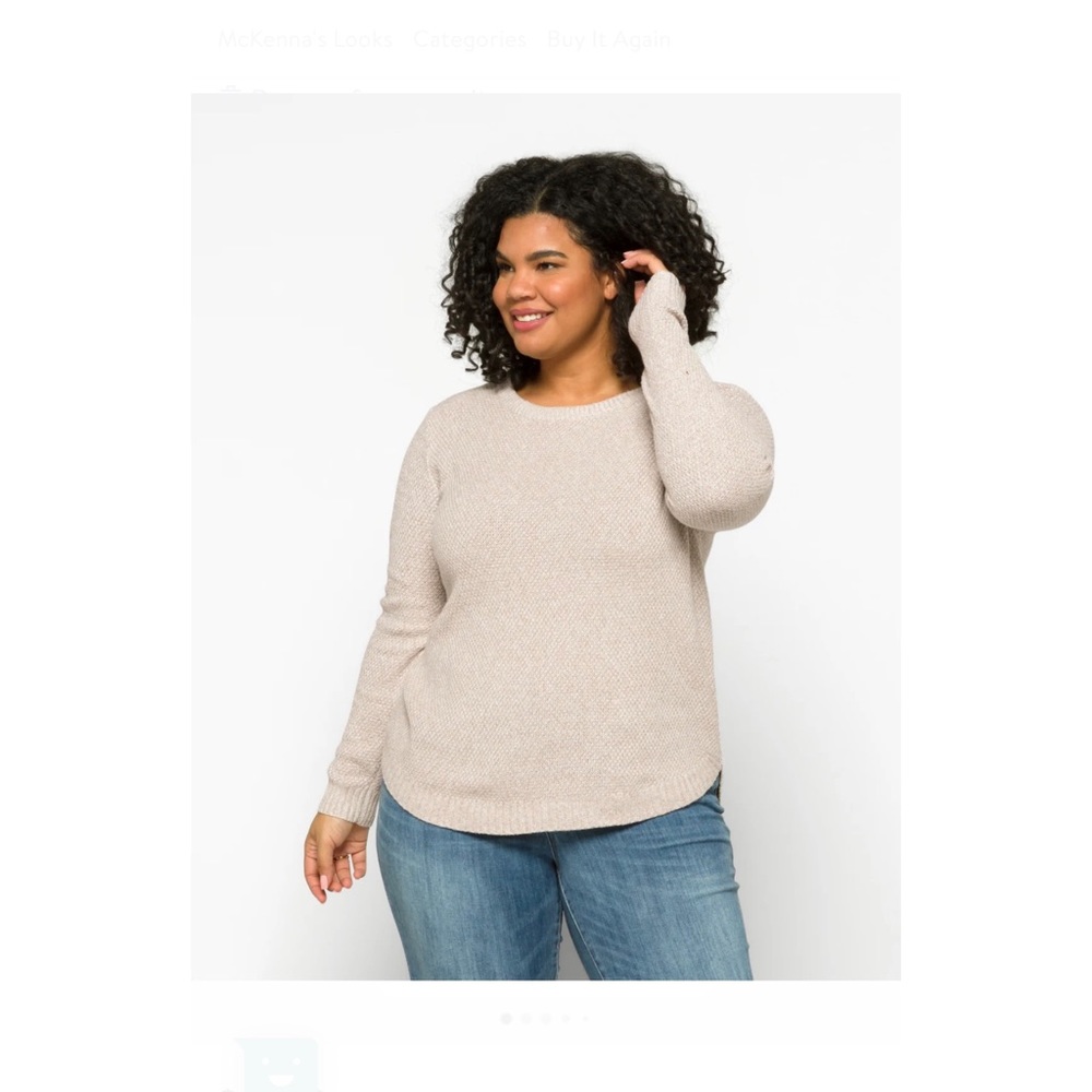 Oatmeal Textured Sweater